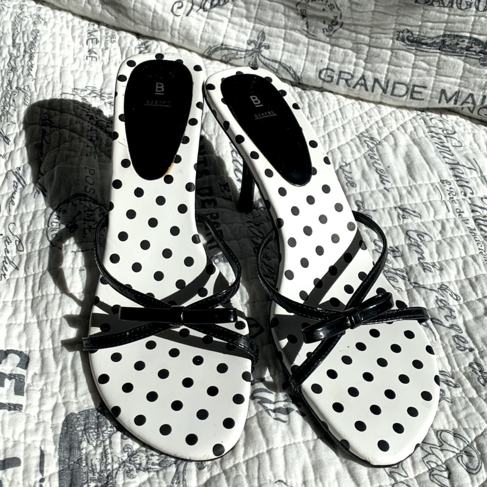Bakers Polka Dot Heels